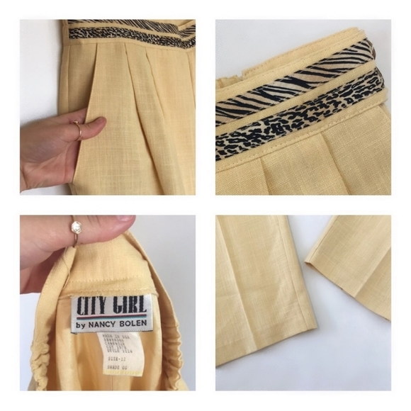 VTG 80s City Girl by Nancy Bolen Trouser Pant - Picture 9 of 9